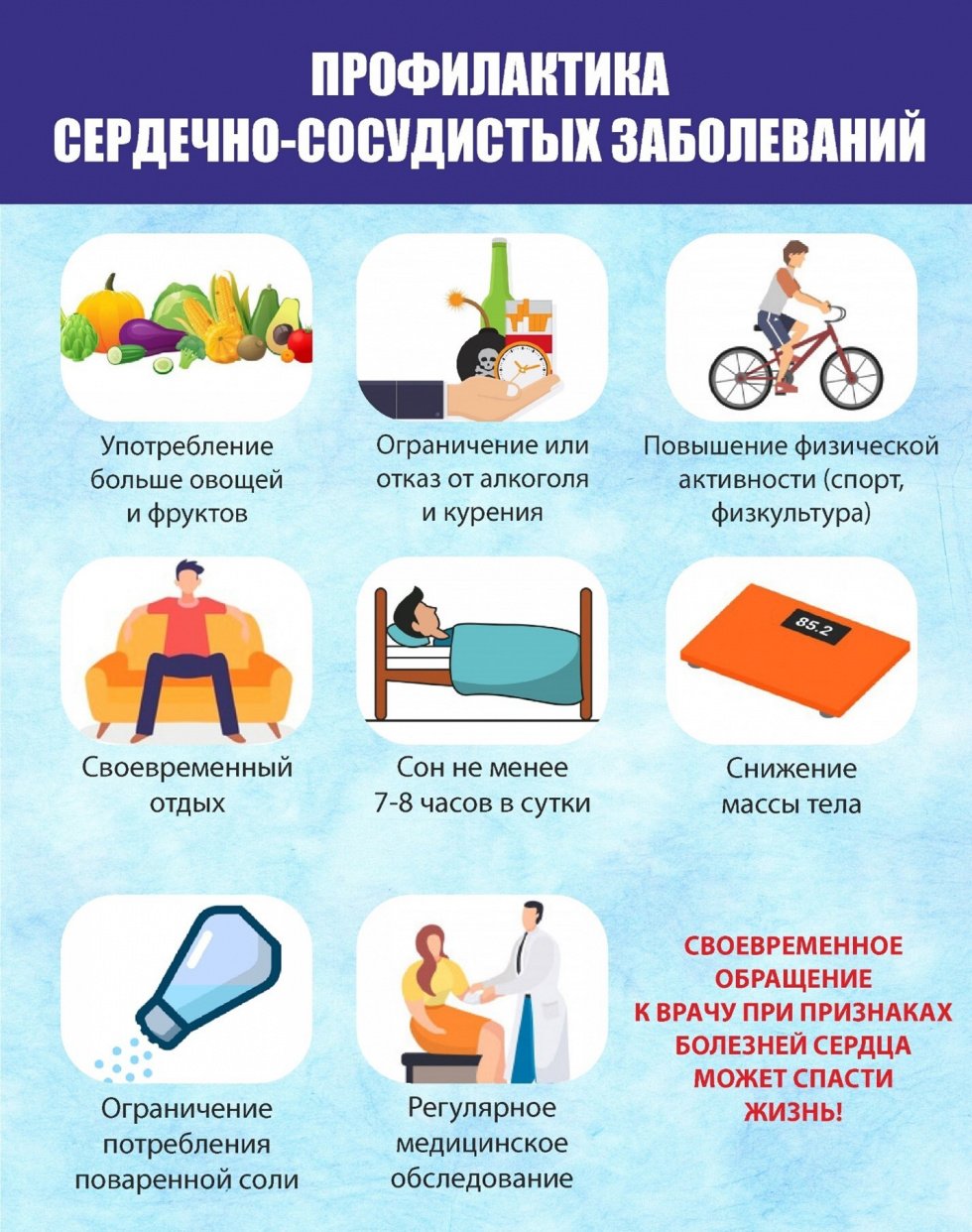 Профилактика сердечно-сосудистых заболеваний 